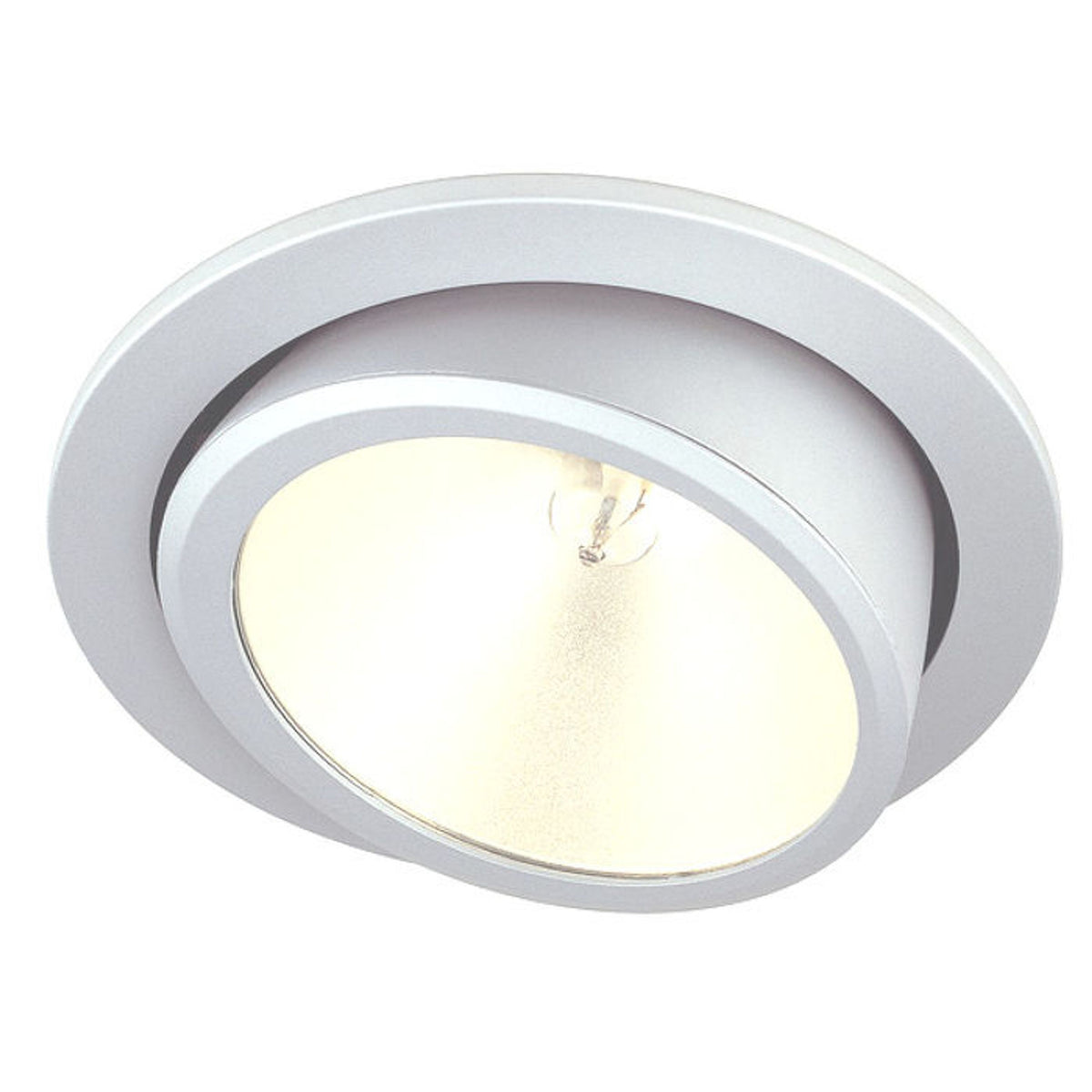 RENDL Outlet BIG GIMBLE G12 recessed silver grey 230V G12 70W 40° 111158 1
