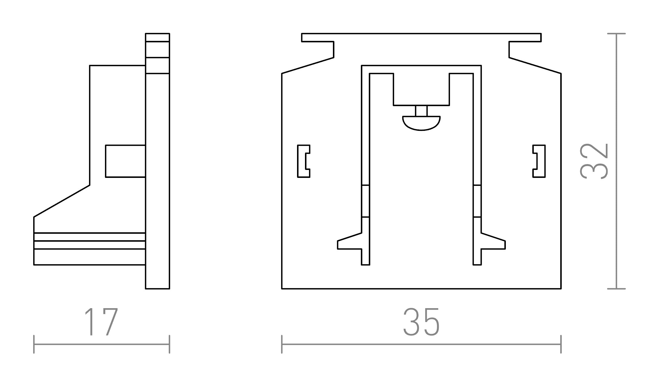EUTRAC PÄÄTYPALA - Product sketch