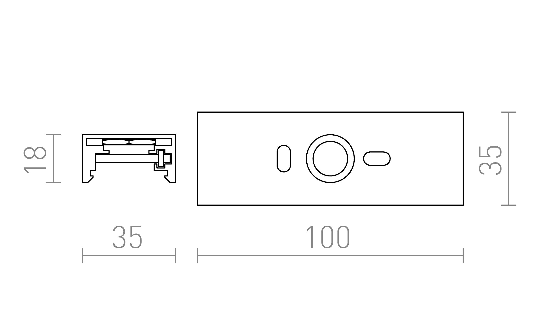 EUTRAC MEKAANINEN LIITIN - Product sketch