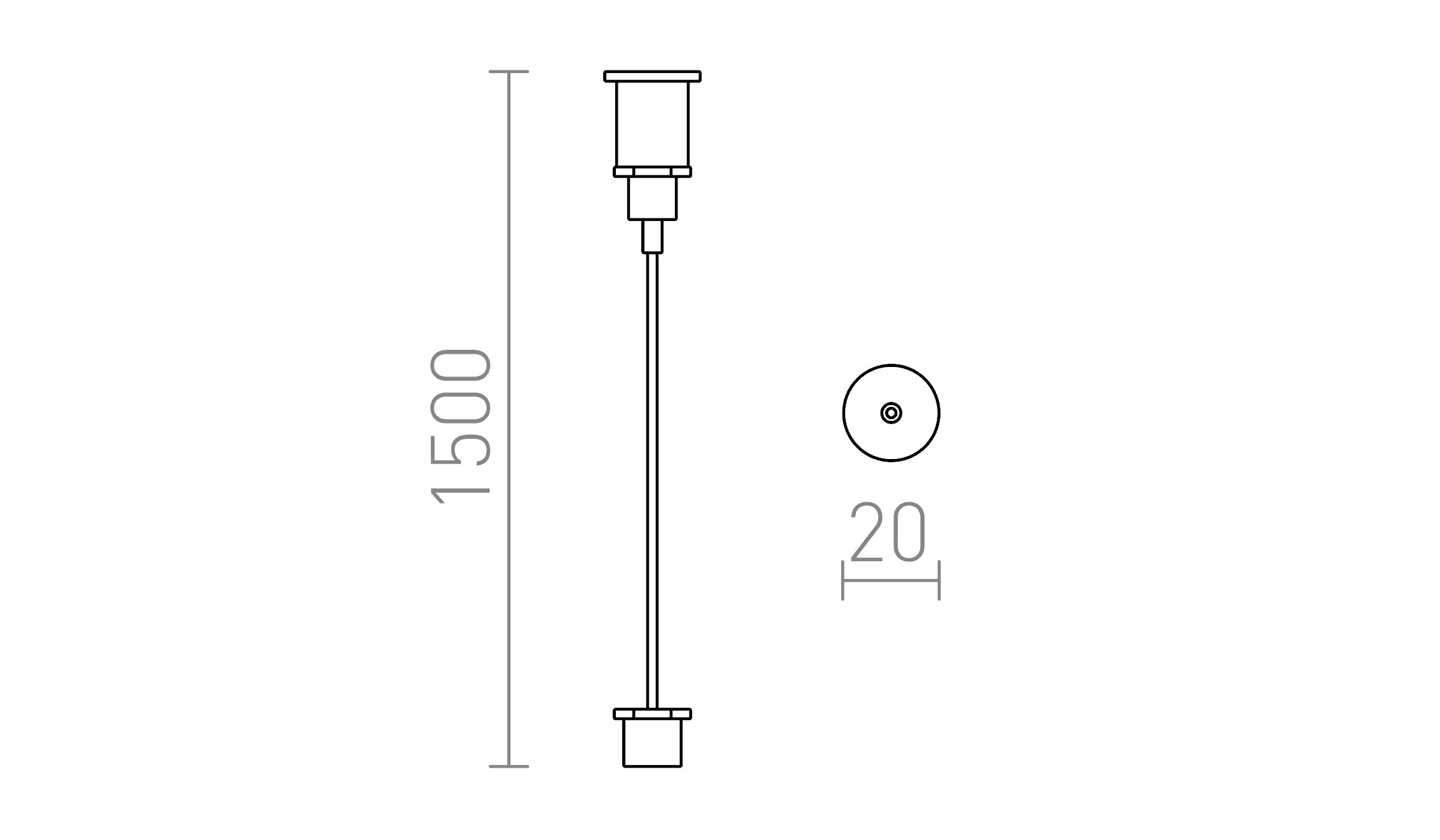 EUTRAC RIPUSTUSVAIJERI 1,5M - Product sketch