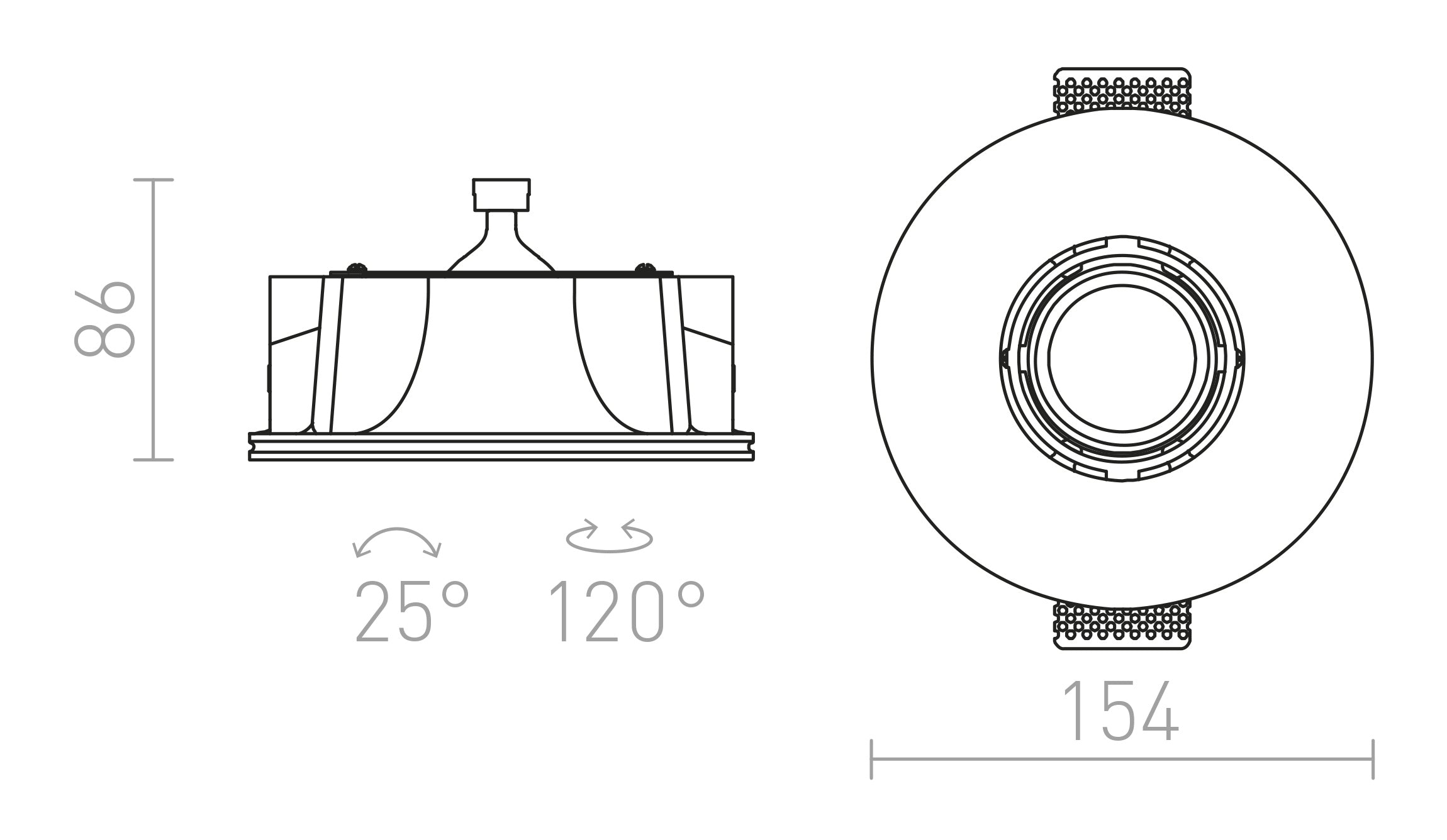 DINGO KALLISTETTAVA - Product sketch