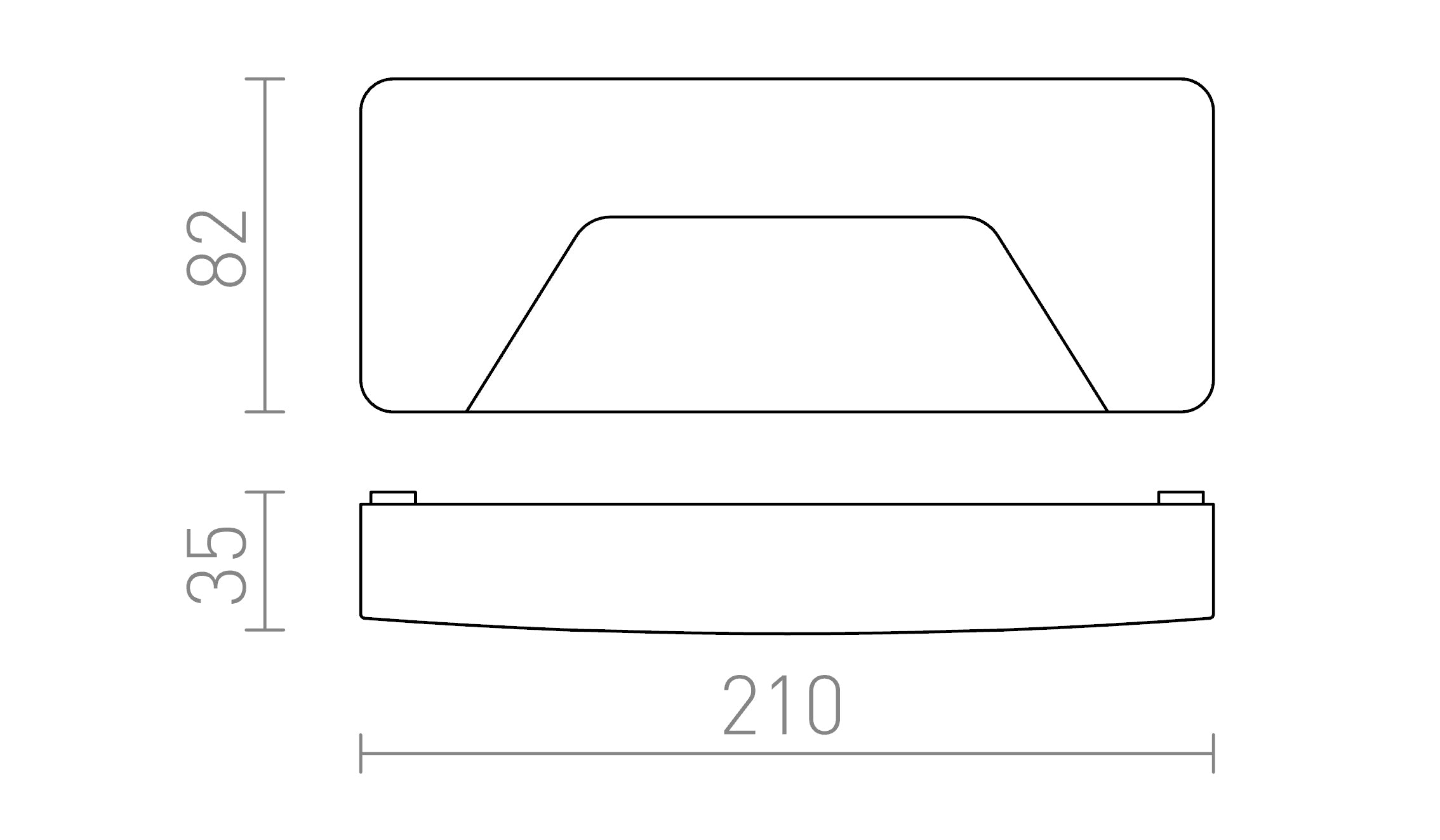 RENO SQ INDIRECT - Product sketch