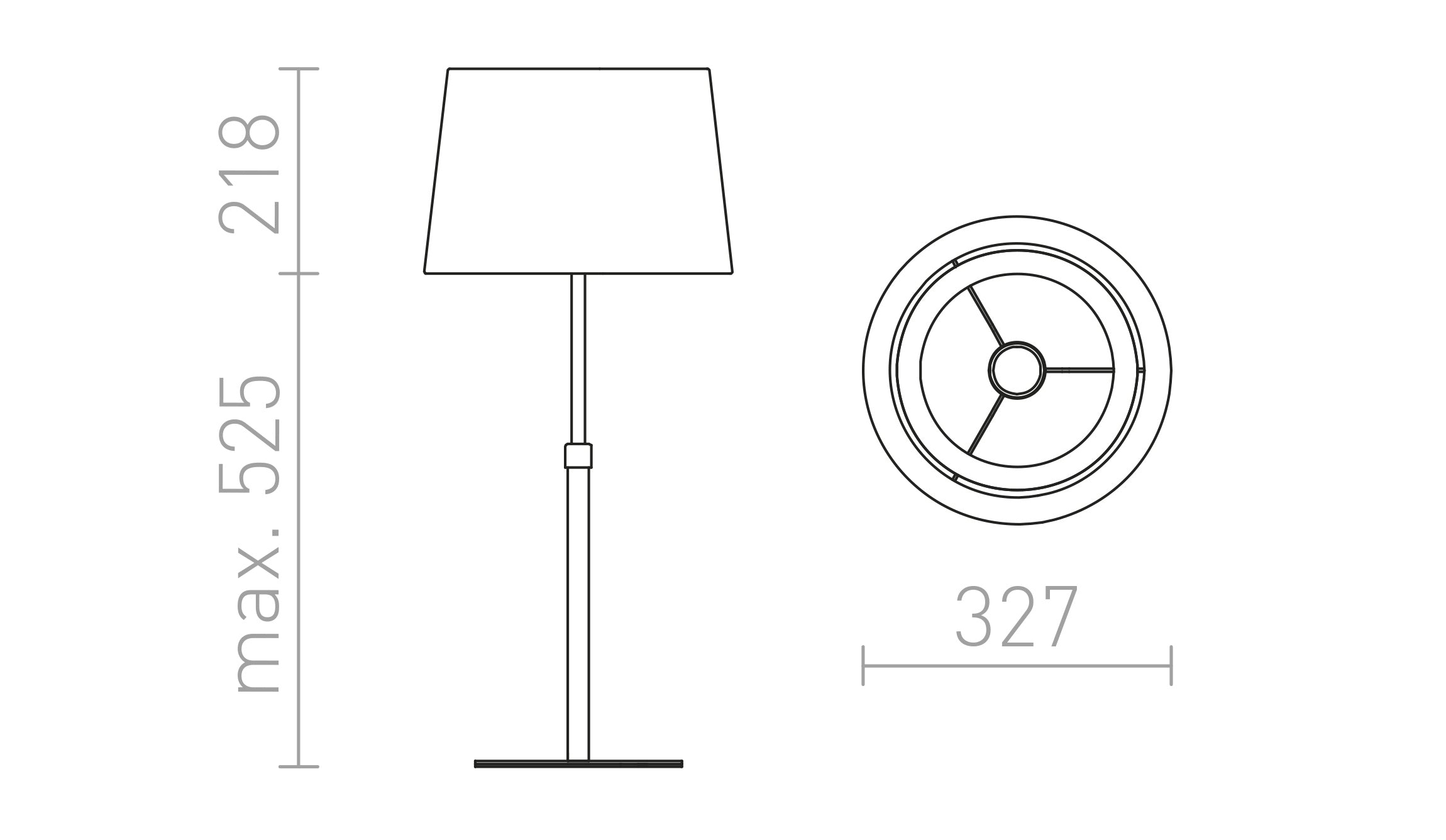 ESPLANADE PÖYTÄ - Product sketch