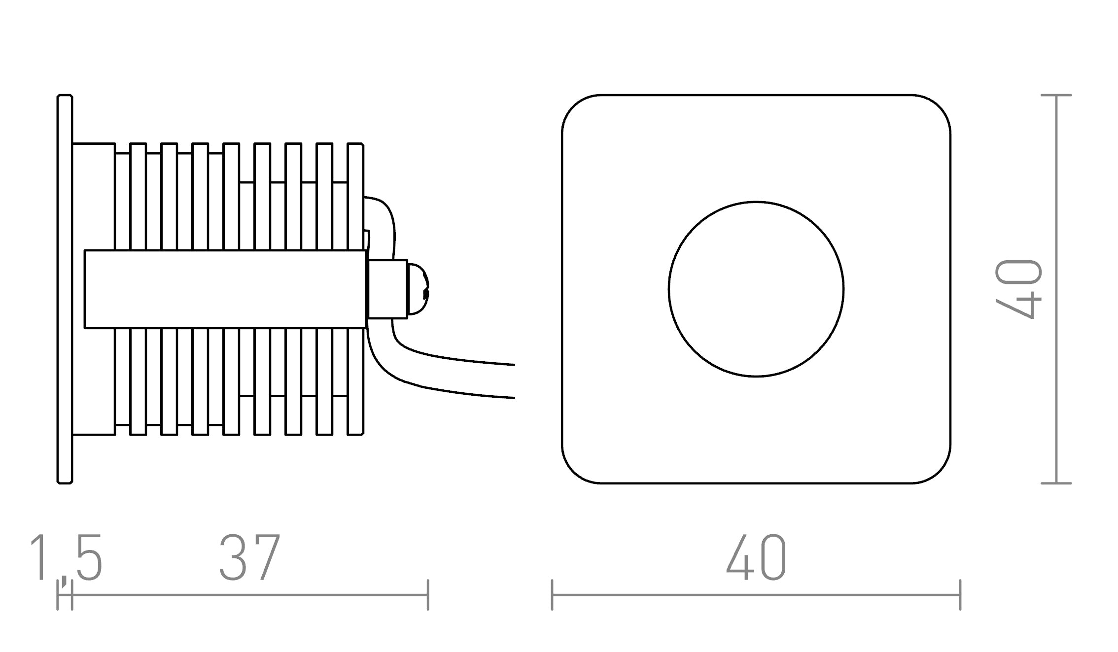 RIO SQ - Product sketch