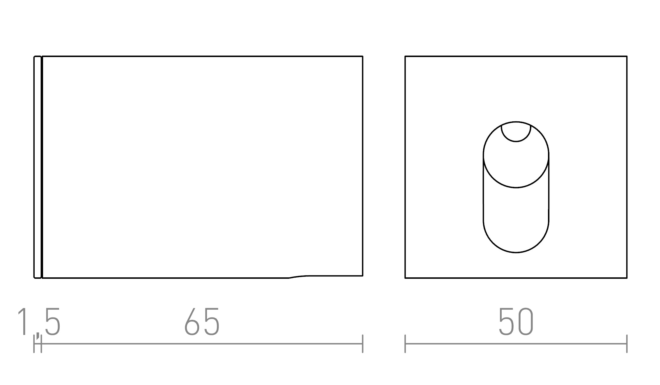 MEMPHIS SQ - Product sketch
