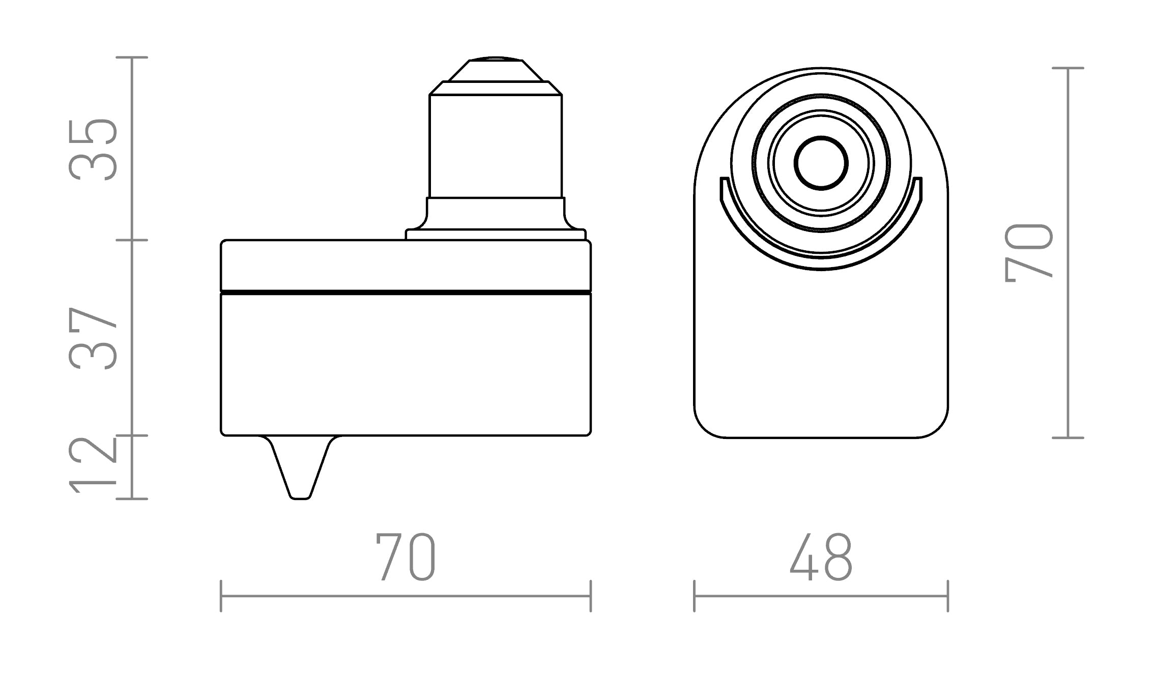 ANTURI E27 - Product sketch