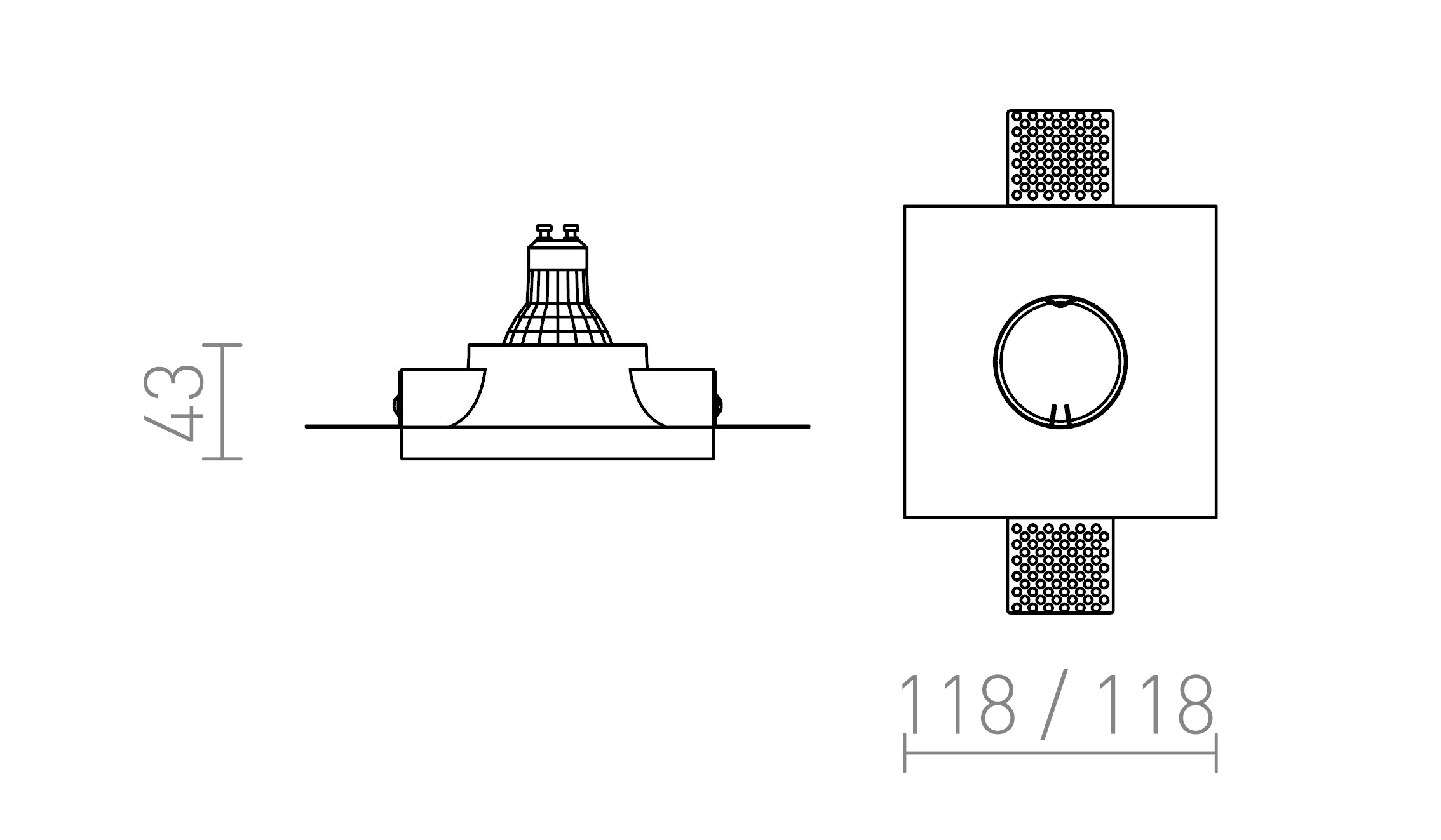DINGO S KIINTEÄ - Product sketch