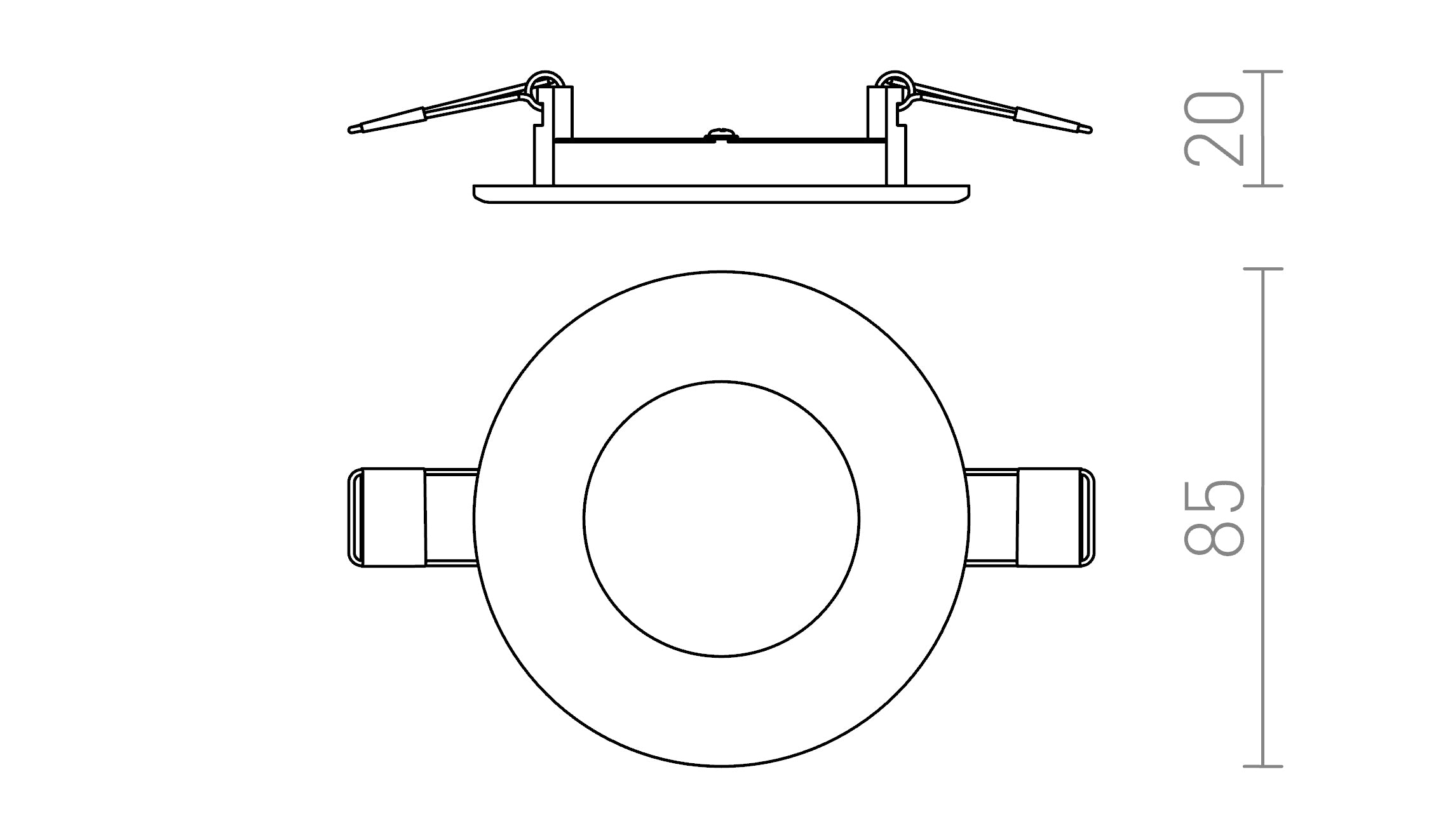SOCORRO R 85 UPOTETTU - Product sketch