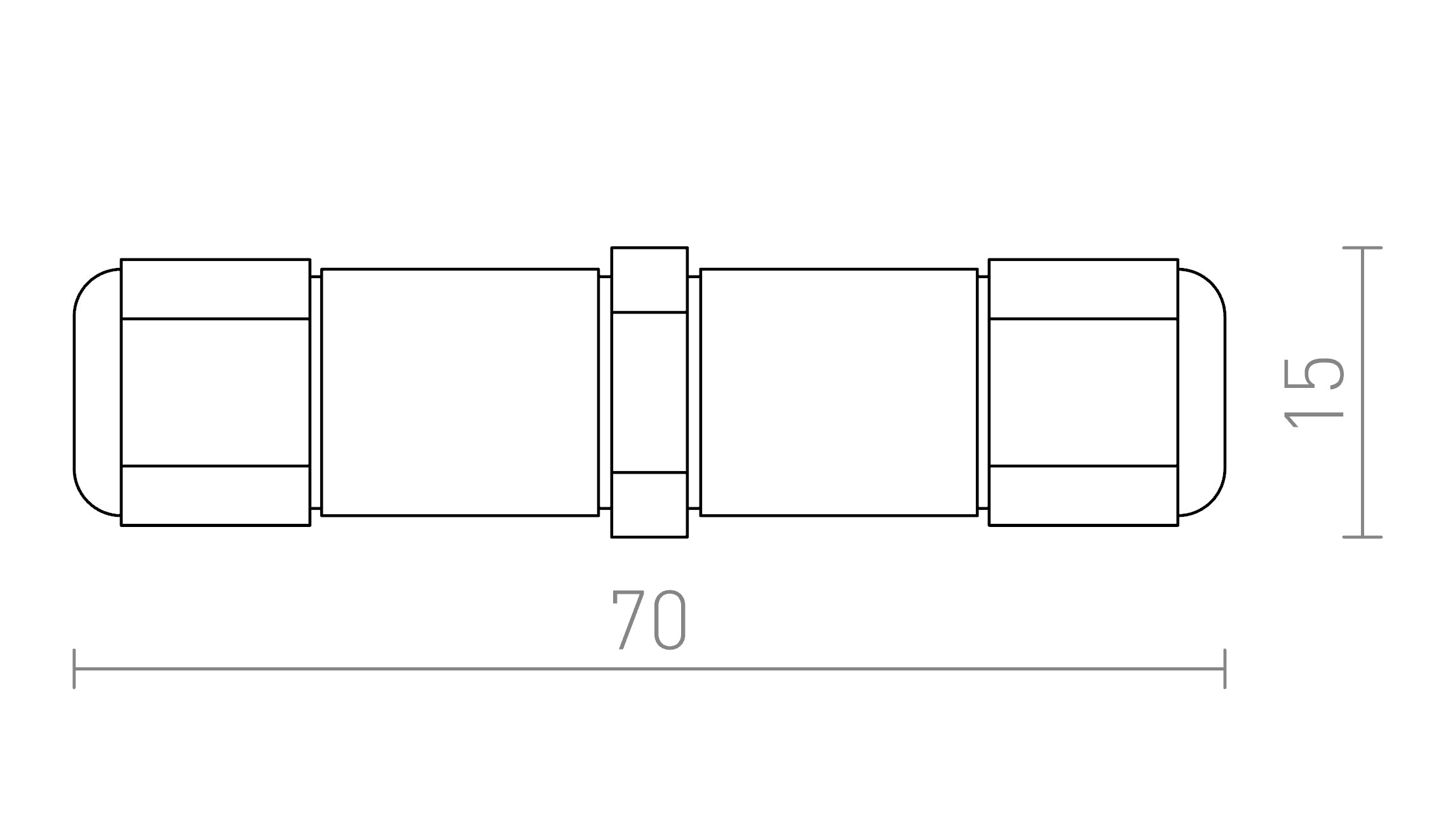 IP-BOX IP67 - Product sketch