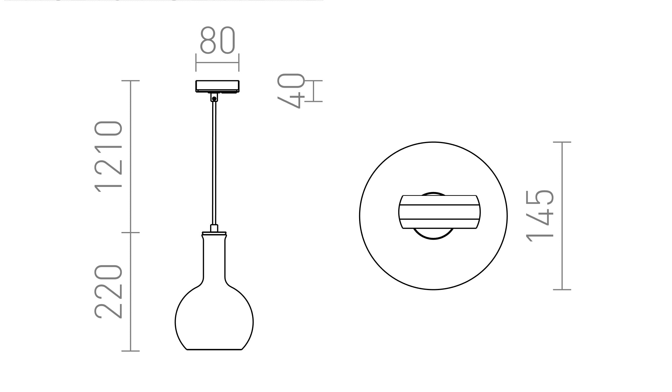 PULIRE RD 1-VAIHEKISKOLLE - Product sketch