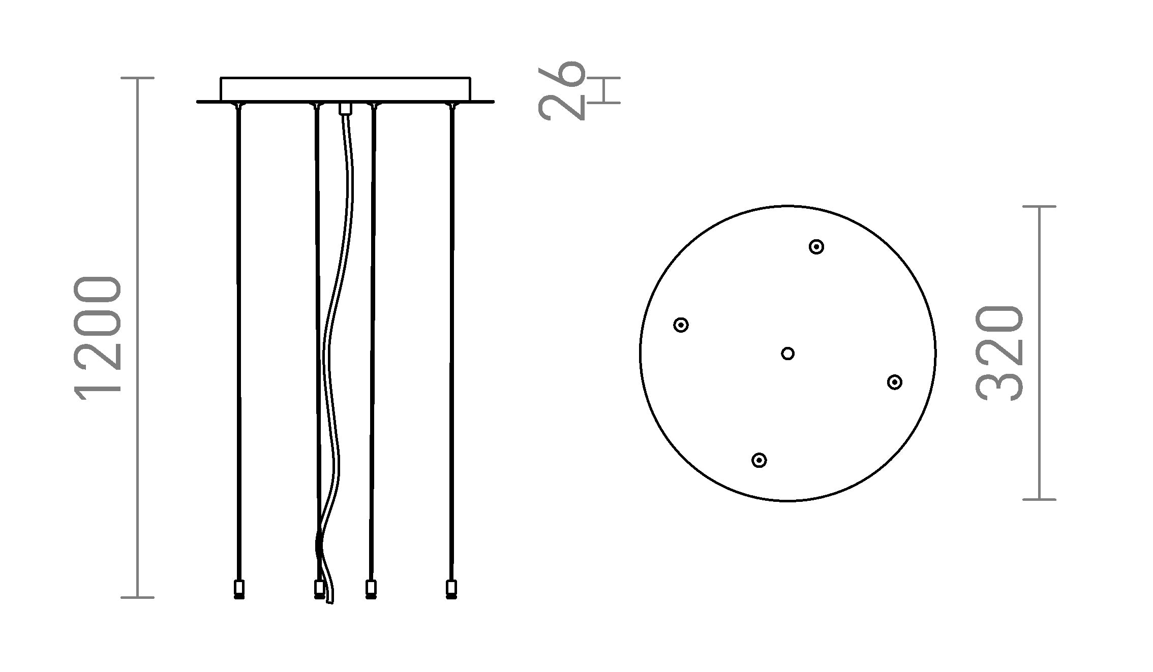 MEZZO 80 RIPUSTUSSETTI - Product sketch