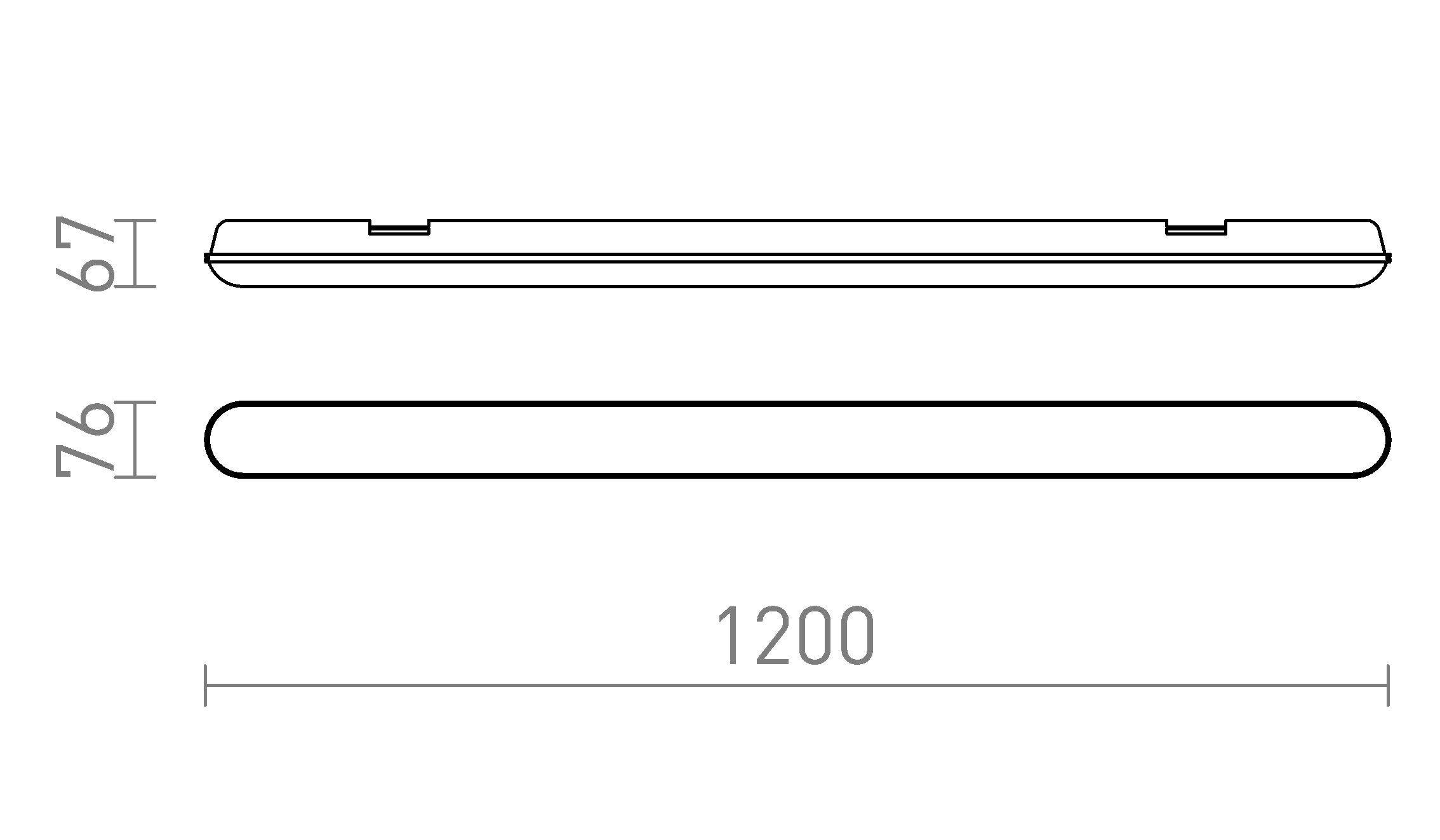 TRIDENT PRO 120 - Product sketch