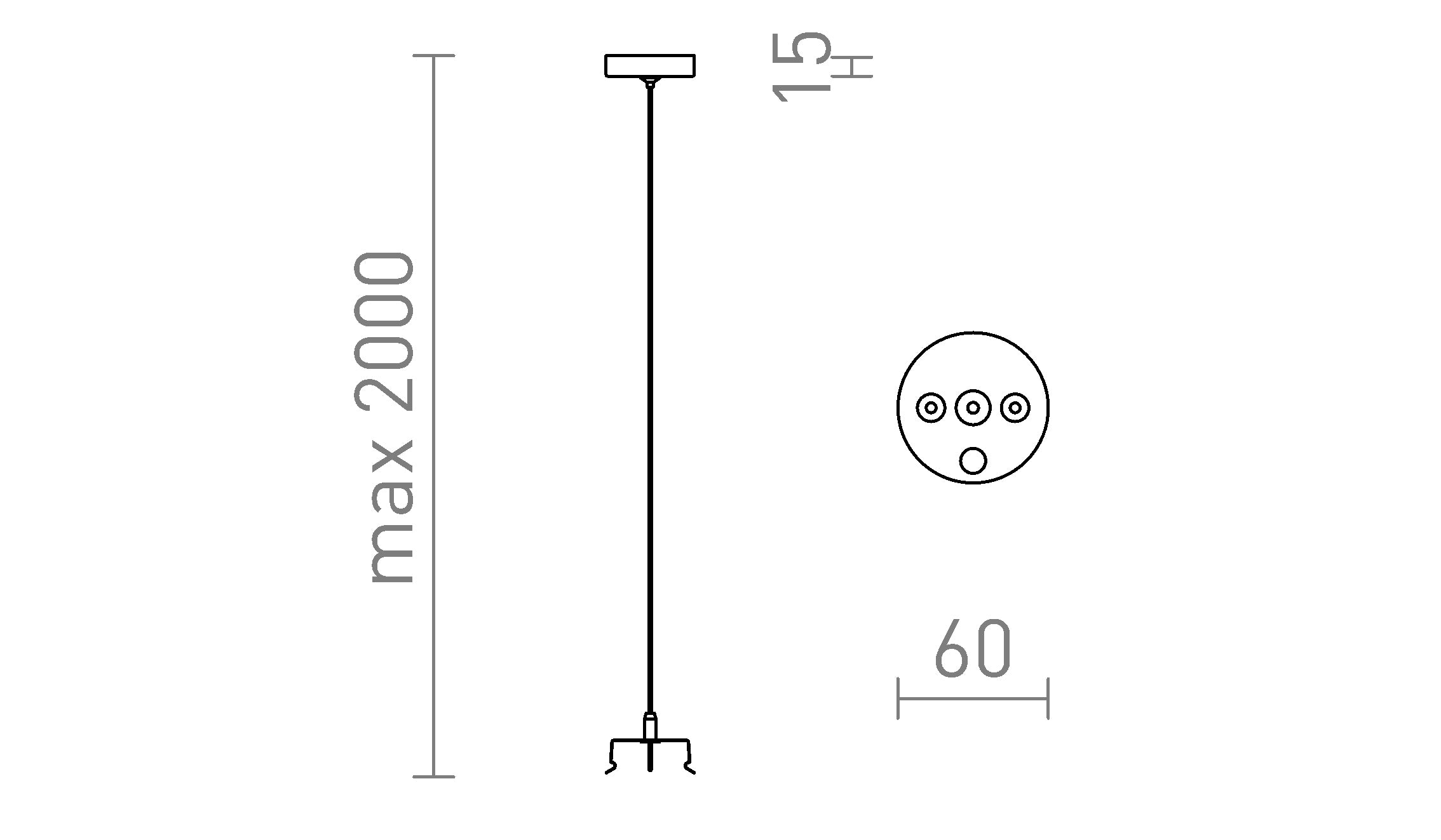 TRIDENT PRO  - Product sketch