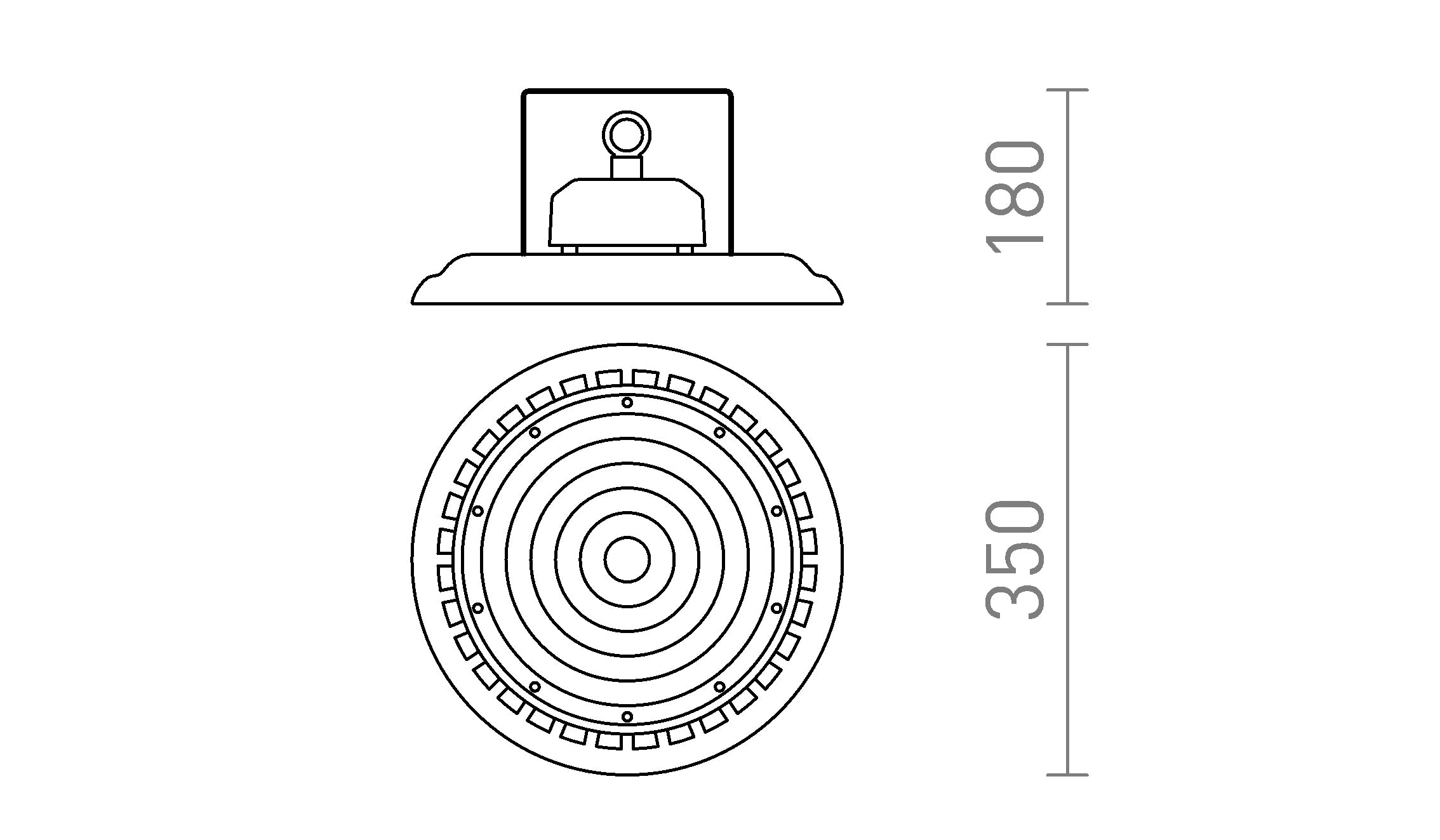 MEGALOS PRO 35 - Product sketch