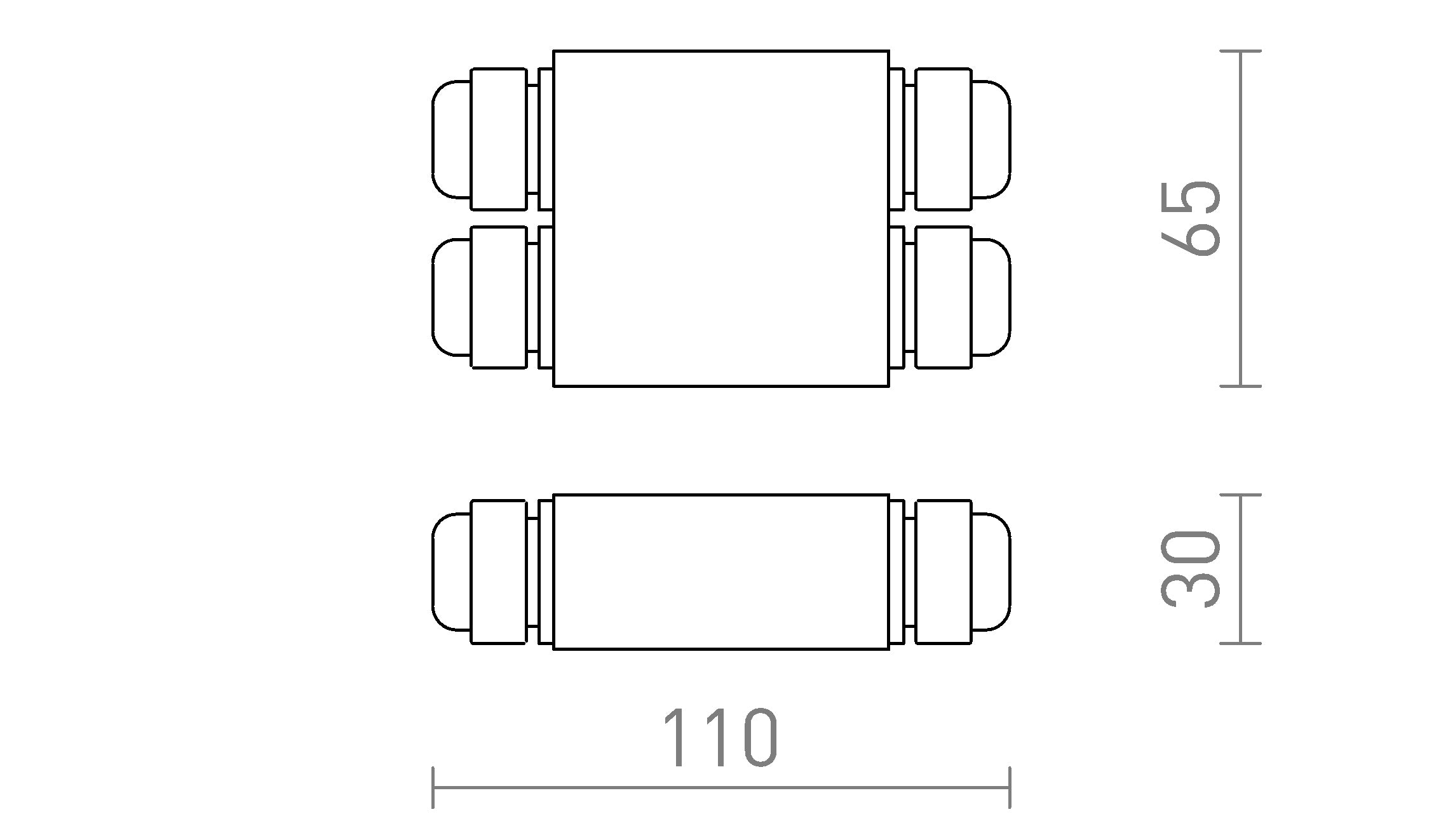 HAAROITUSRASIA IP68 - Product sketch