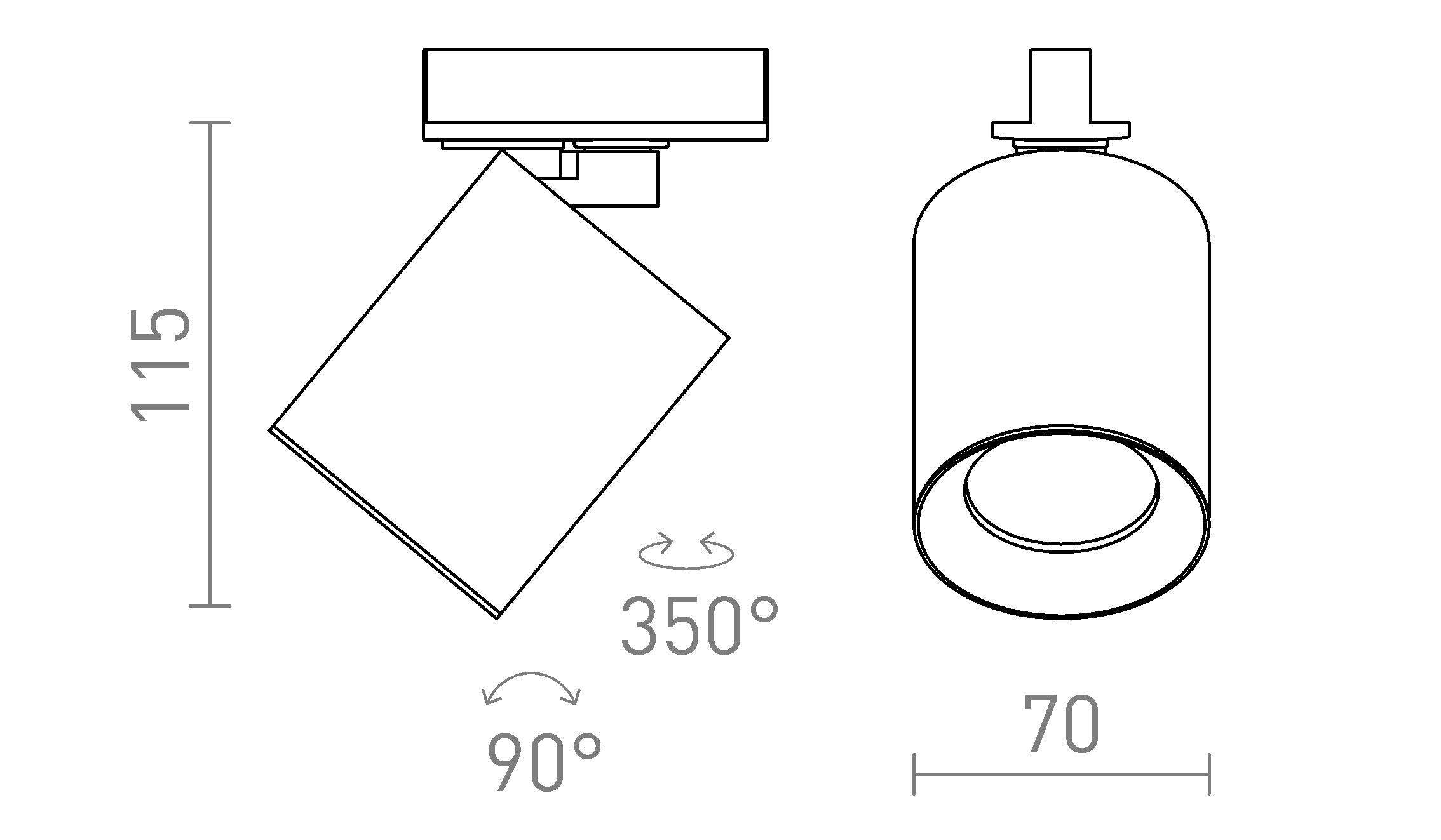 DARIO 1-VAIHEKISKOLLE - Product sketch