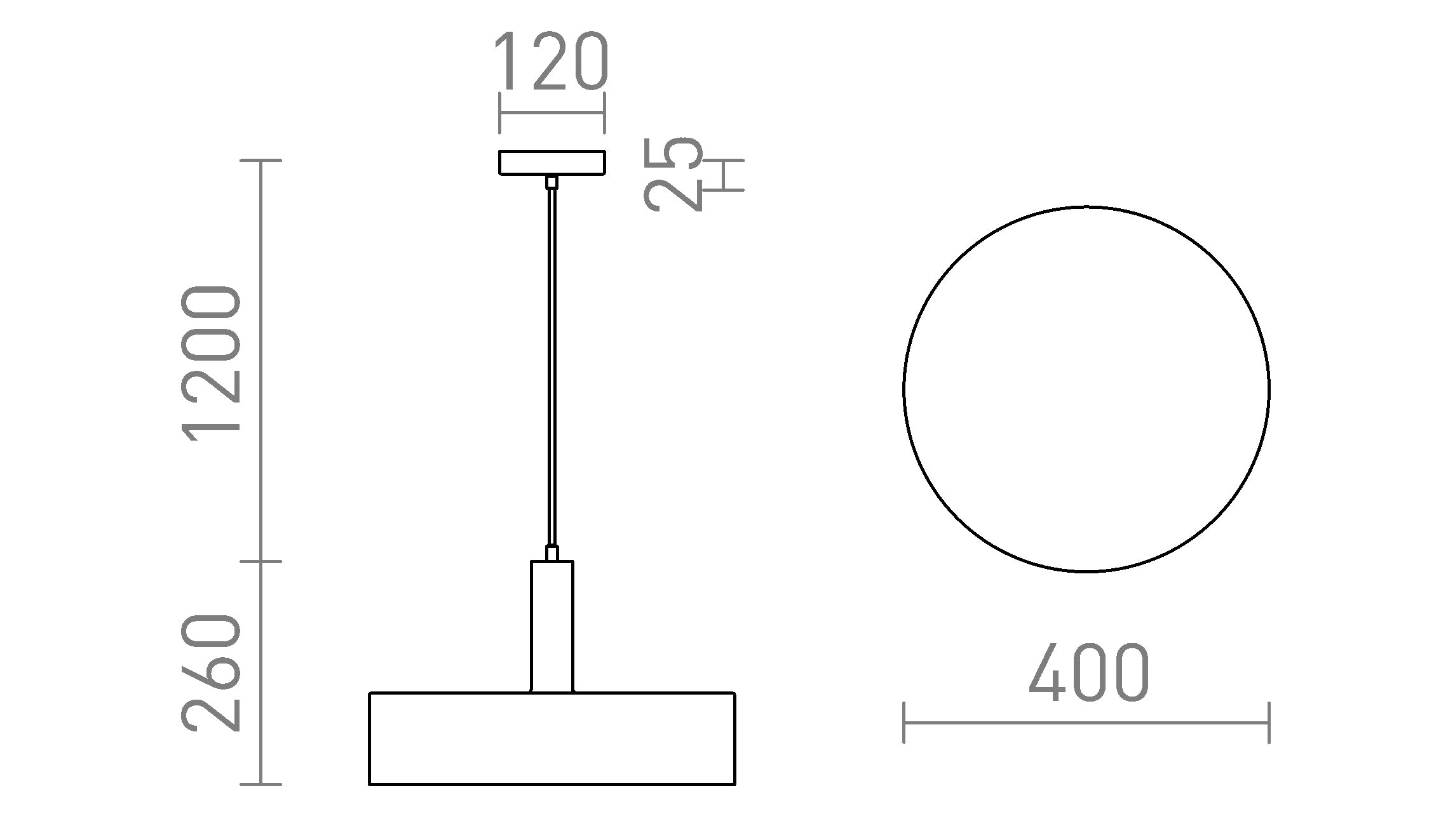 GIULIA 40 - Product sketch