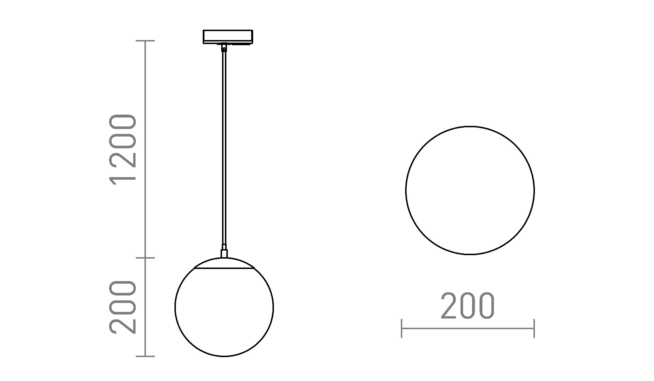 LUNA 20 1-VAIHEKISKOLLE - Product sketch