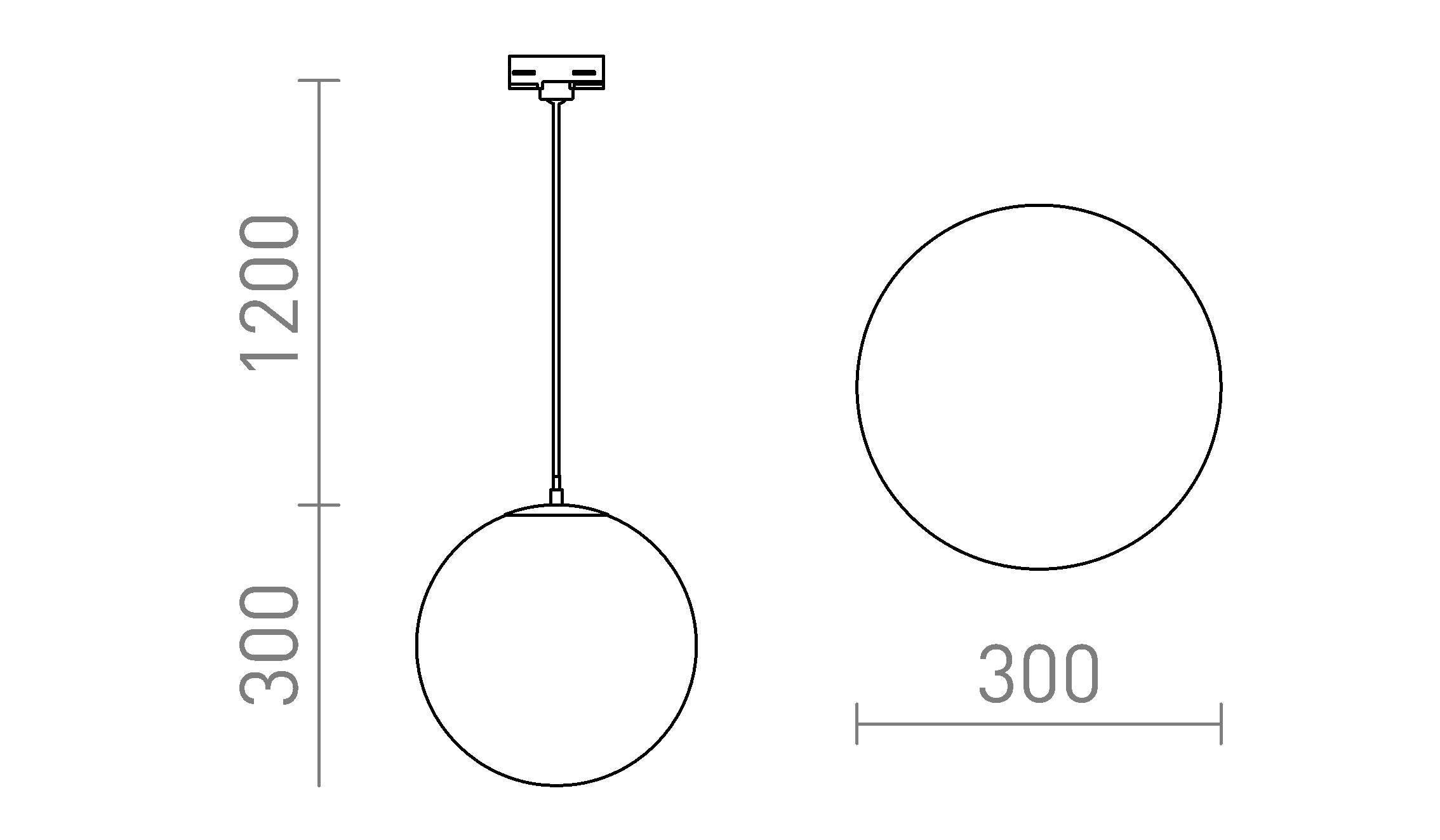 LUNA 30 3-VAIHEKISKOLLE - Product sketch