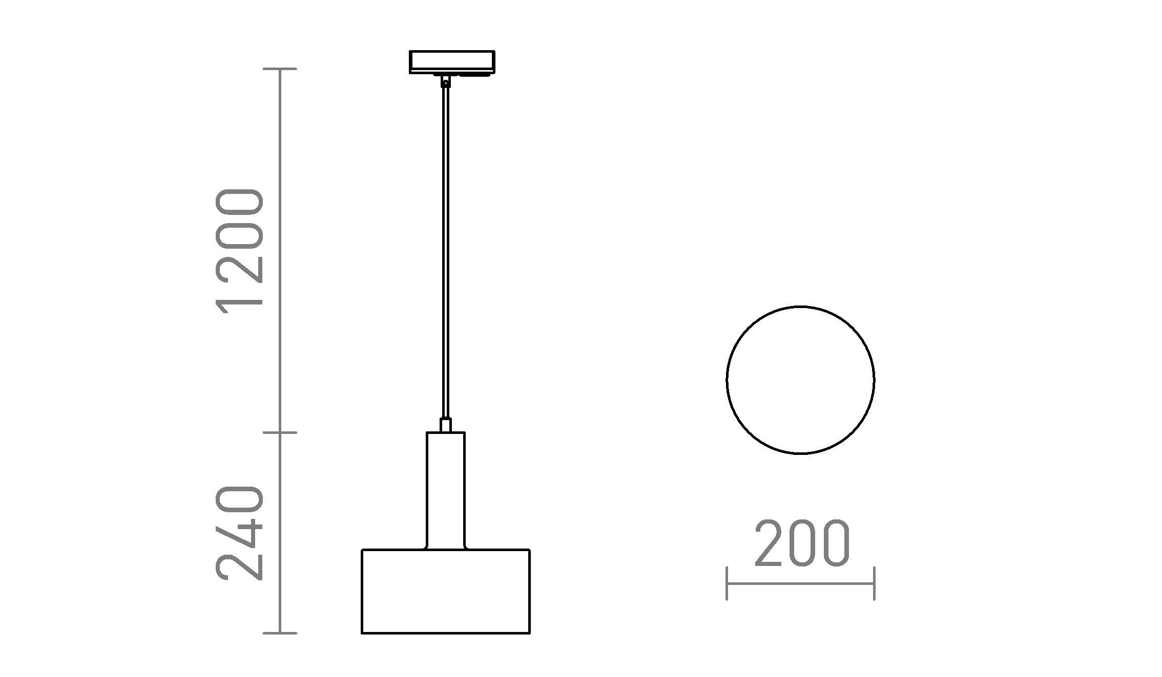 GIULIA 20 1-VAIHEKISKOLLE - Product sketch