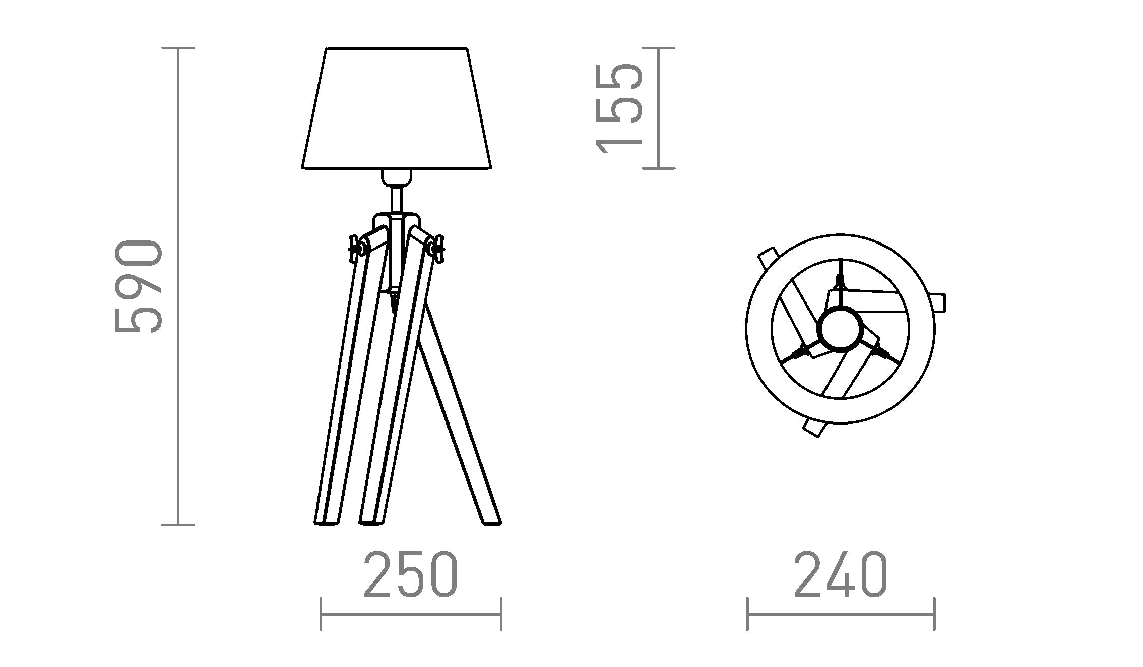 AMBITUS/ALVIS PÖYTÄ - Product sketch