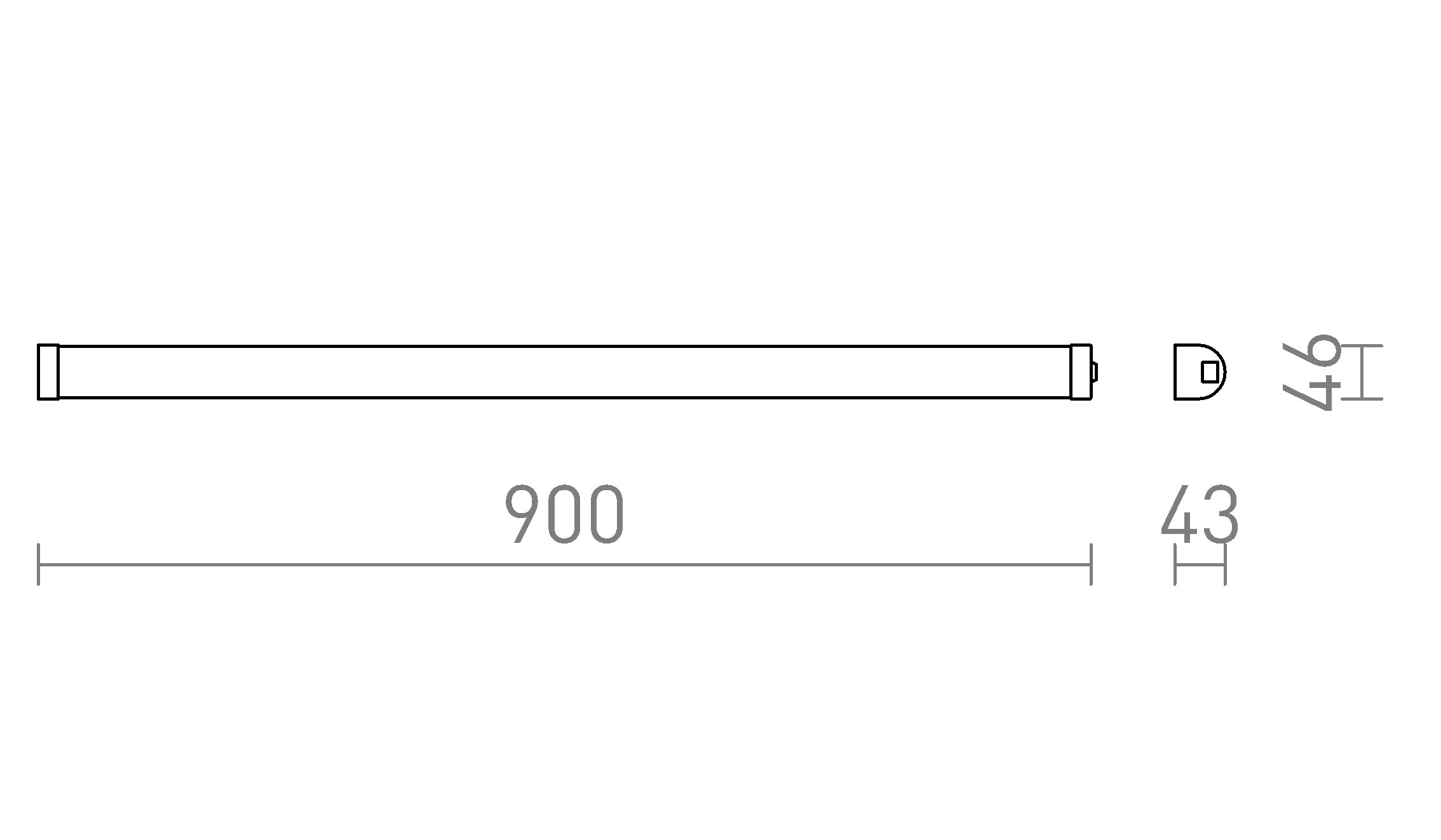 TONIC 90 - Product sketch