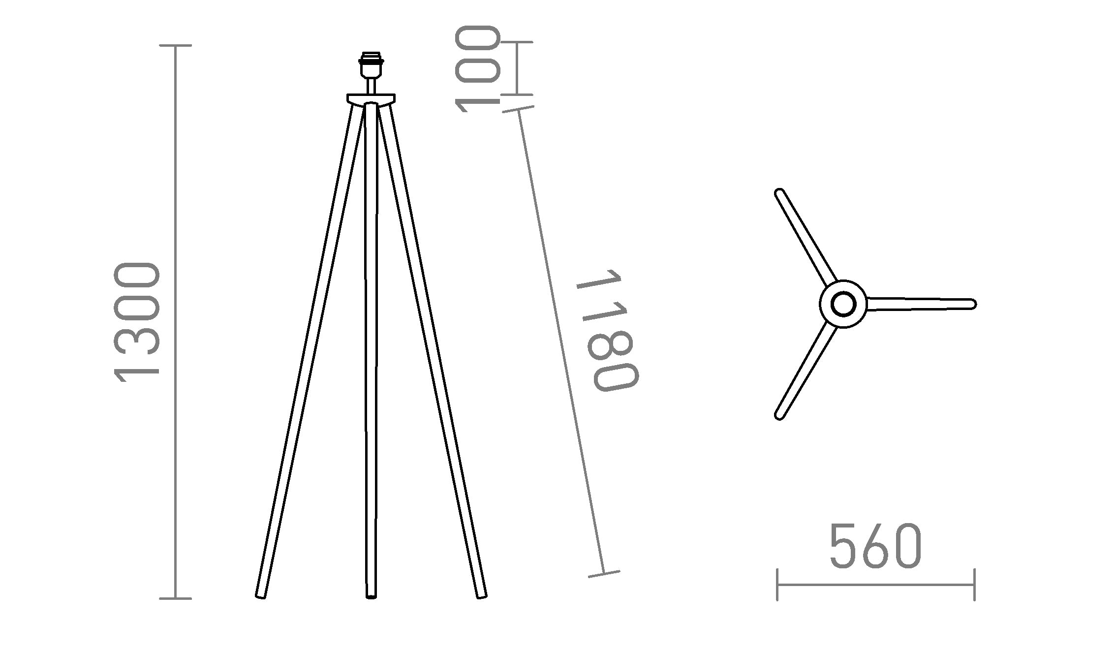 BASCO LATTIAJALUSTA - Product sketch