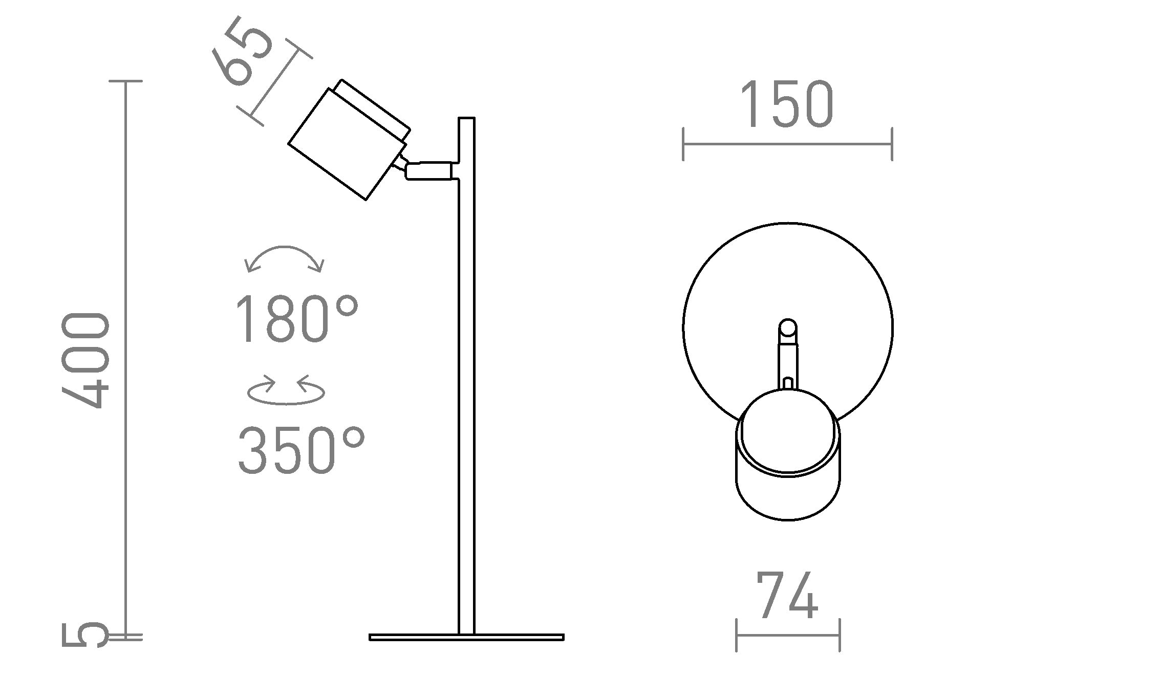 NOVA PÖYTÄ - Product sketch