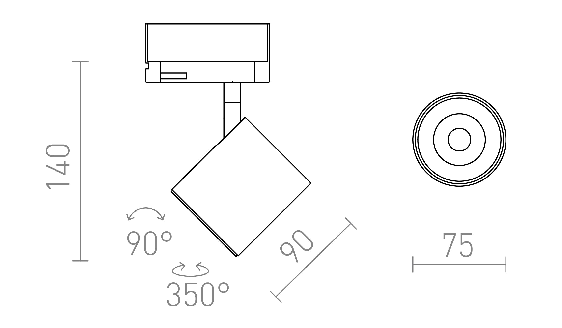 IRIS 7 3-VAIHEKISKOLLE - Product sketch