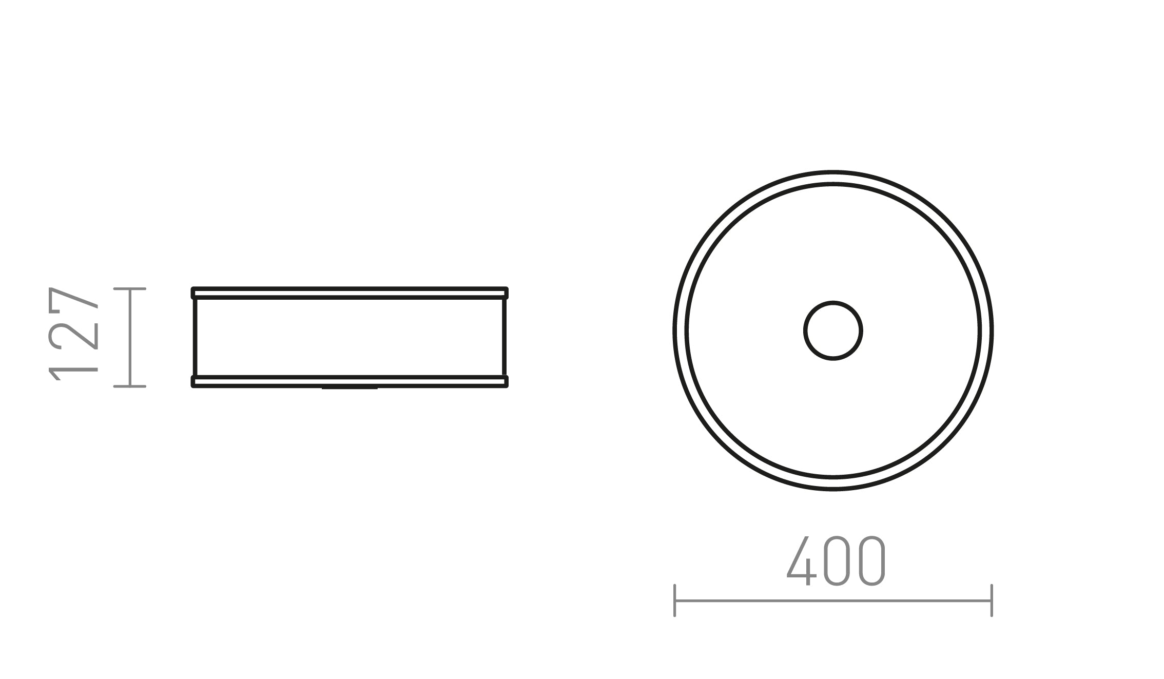 CASSABLANCA LED KATTO - Product sketch