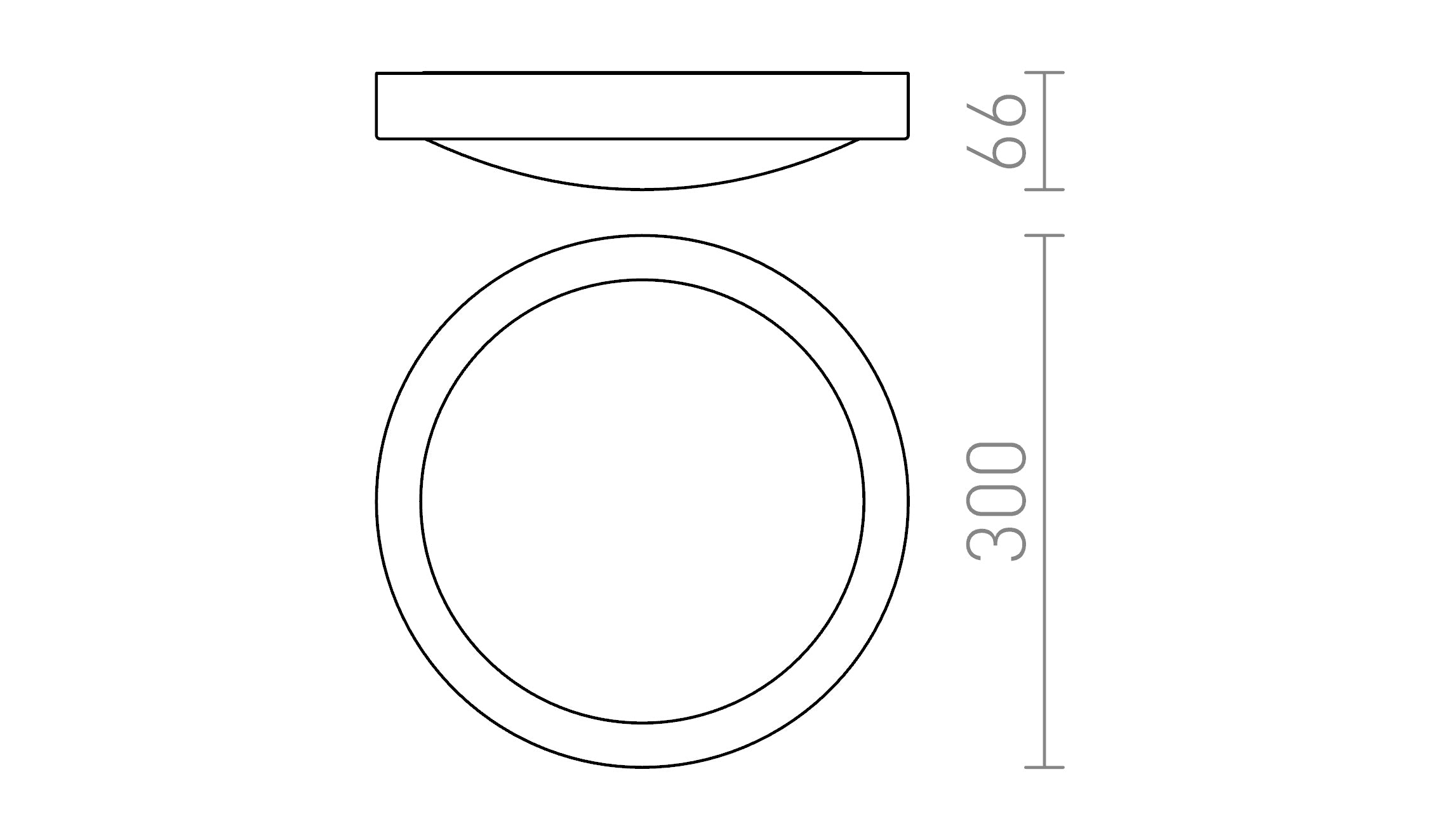 BARRY LED - Product sketch