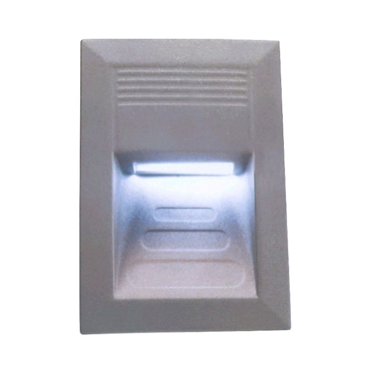 RENDL Outlet AMATO recessed silver grey 230V LED 0.9W IP54 5500k 45245 1