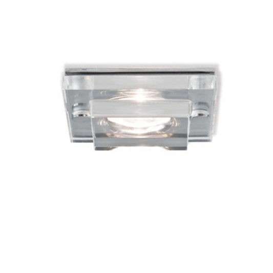 RENDL Outlet MINT LED SQ   clear glass 700mA LED 3W IP65 3000K 5582 1