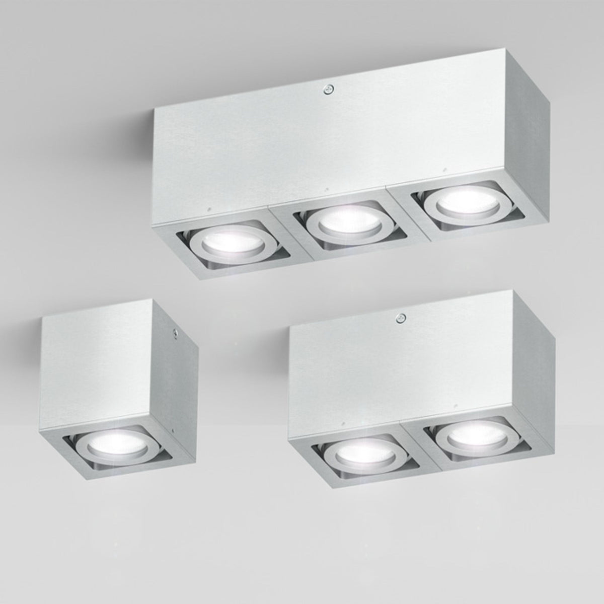 RENDL surface mounted lamp BERIT I ceiling aluminum 230V GU10 50W R10119 3