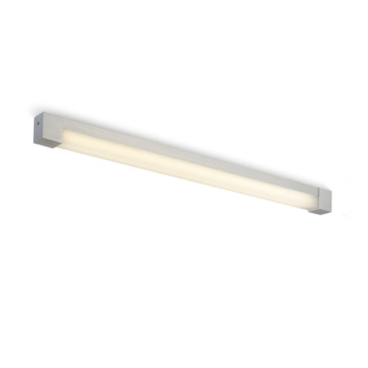 RENDL Outlet PERISA 90 wall brushed aluminum 230V G5 21W IP44 R10265 1