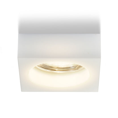 RENDL Outlet BIANCA SQ recessed opal-colored glass 230V GU10 50W R10304 2