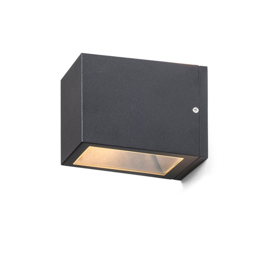 RENDL outdoor lamp CABOX II wall anthracite grey  230V LED E27 15W IP54 R10384 1