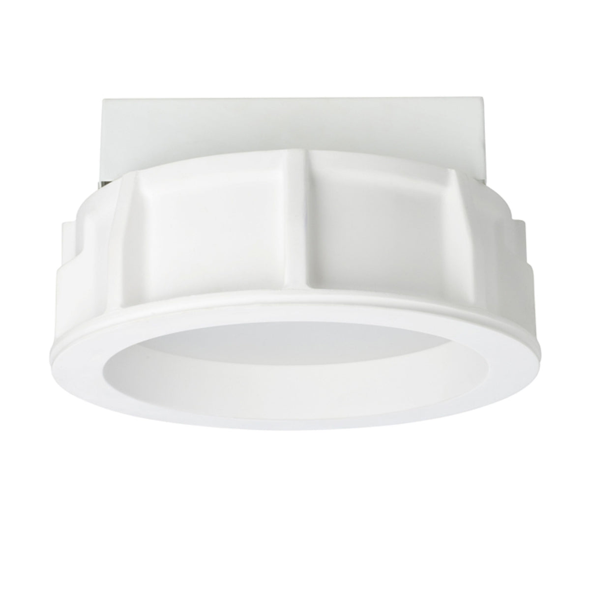 RENDL recessed light MIA R recessed  plaster/satinated acrylic 230V LED E27 2x11W R10444 2