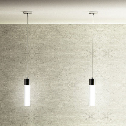RENDL pendant lamp EIGHT pendant  opal-colored glass/chrome 230V LED E27 11W R10493 3