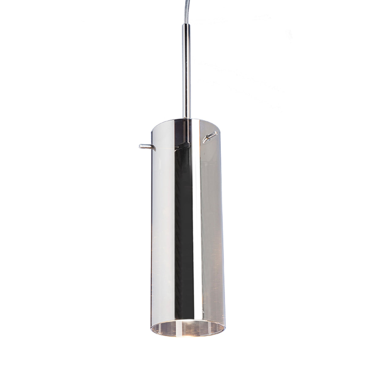 RENDL pendant lamp SANSSOUCI I pendant  chrome-tinted glass 230V LED E27 15W R10509 2