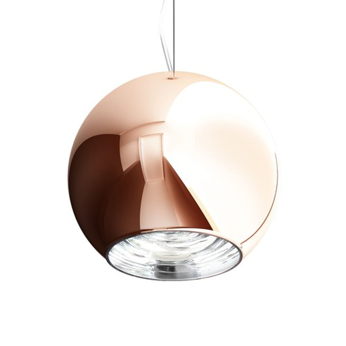 RENDL pendant lamp BEAU MONDE 25 pendant  copper-tinted glass 230V LED E27 15W R10517 1