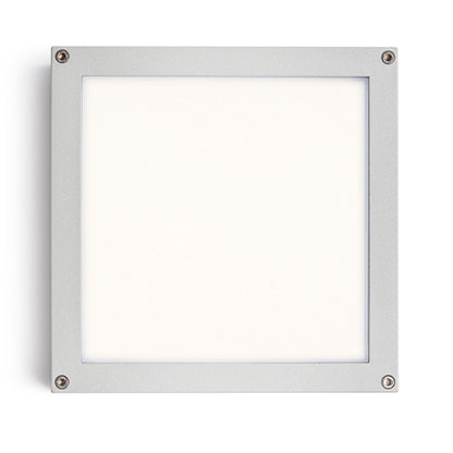 RENDL outdoor lamp SCOTT ceiling silver grey 230V LED 9.8W IP54 3000K R10552 2