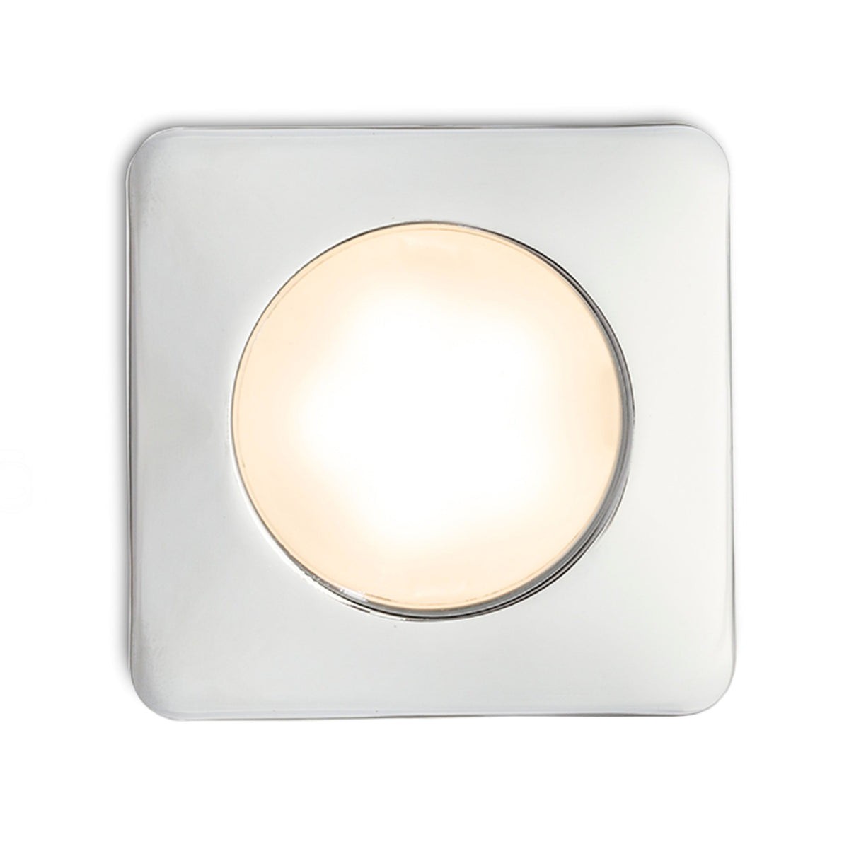RENDL recessed light INEZ SQ   chrome 12V= LED 3W IP44  3000K R10587 2