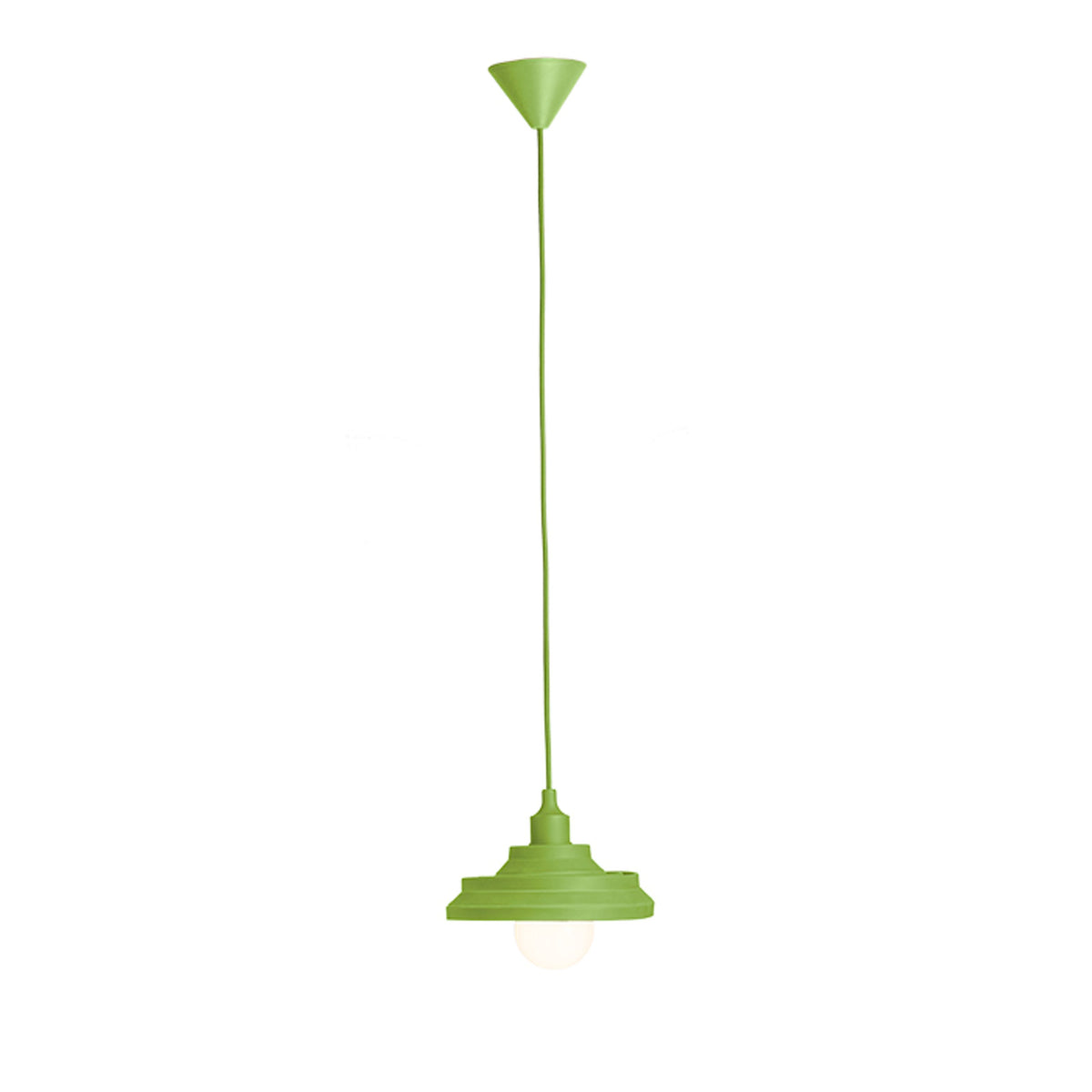 RENDL Outlet AMICI silicone pendant green  230V LED E27 15W R10620 6