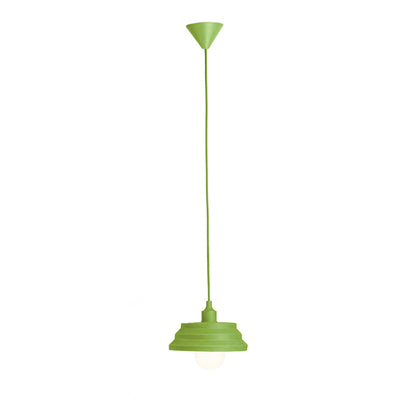 RENDL Outlet AMICI silicone pendant green  230V LED E27 15W R10620 8