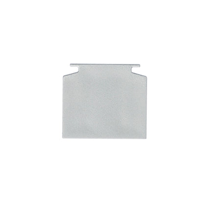 RENDL 3-circuit track system EUTRAC end cap for 3-circuit track silver grey  R11309 3