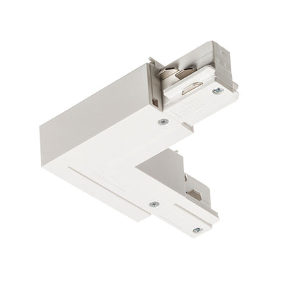 RENDL 3-circuit track system EUTRAC L connector outer polarity white 230V  R11323 1