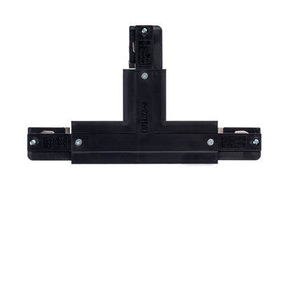 RENDL 3-circuit track system EUTRAC T connector, polarity right black 230V  R11333 2