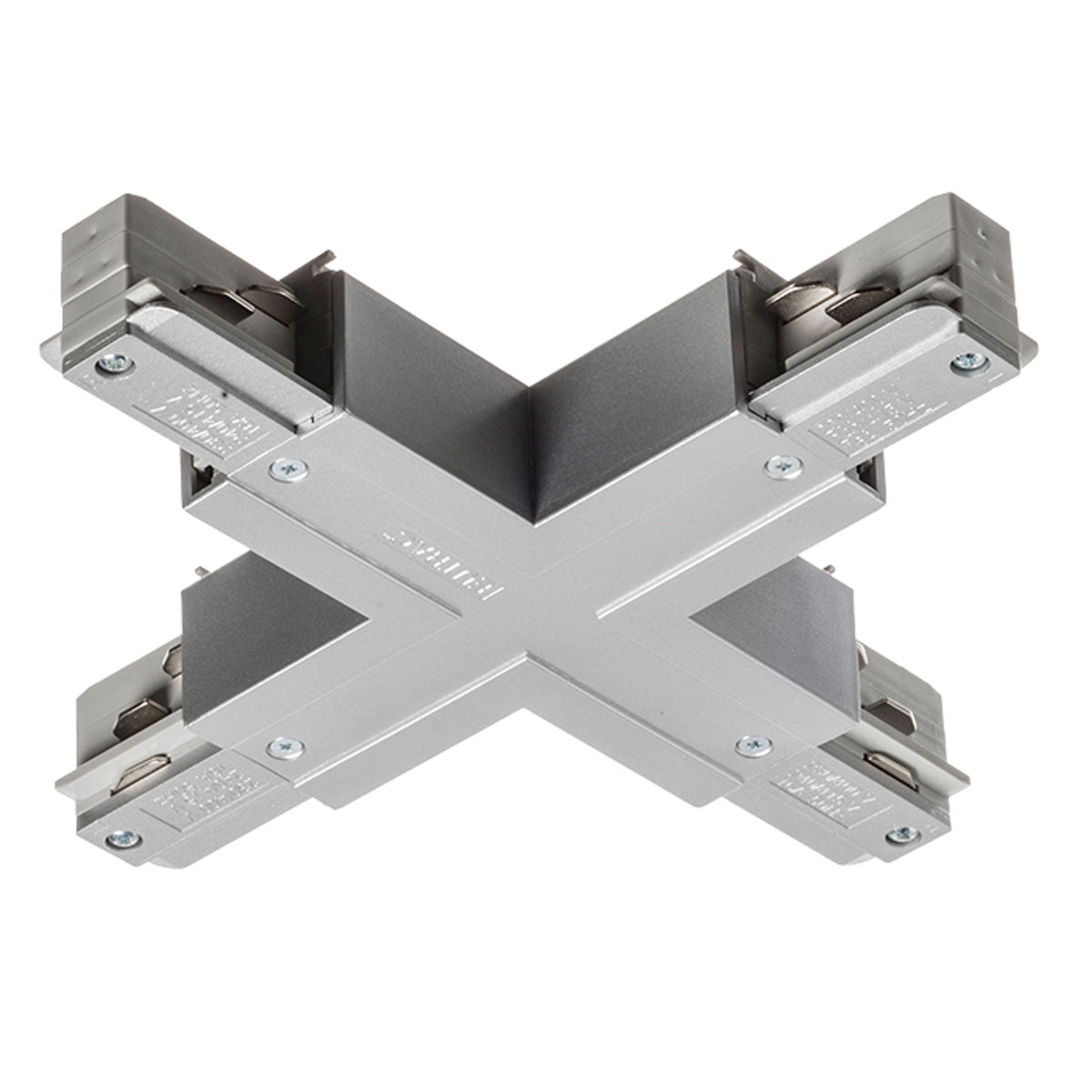 RENDL 3-circuit track system EUTRAC X connector silver grey 230V  R11340 1