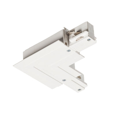RENDL 3-circuit track system EUTRAC L connector for recessed 3-circuit tracks (outer polarity white  230V  R11344 1